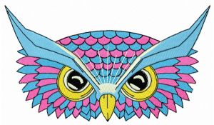 Wise owl 6 embroidery design