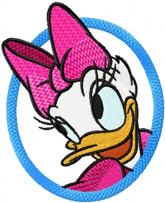 Daisy Duck 2 machine embroidery design