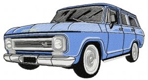 Chevrolet Veraneio car 2 embroidery design