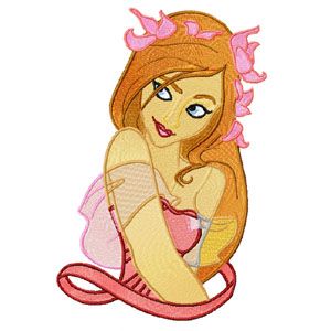 Enchanted embroidery design