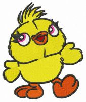 Ducky embroidery design