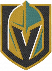 Vegas Golden Knights logo embroidery design