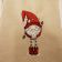 Christmas dwarf embroidery design