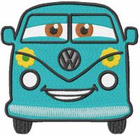 Fillmore smiling embroidery design