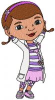 Doc McStuffins embroidery design