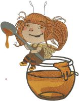 Honey fairy 2 embroidery design