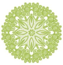 Lace doily 6 embroidery design