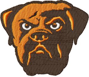Cleveland Browns Alternate Logo embroidery design