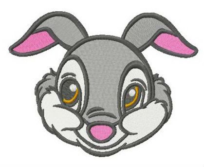 Lovely Thumper machine embroidery design