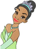 Tiana  embroidery design