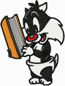 Sylvester 2 embroidery design