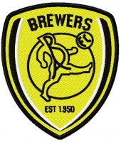 Burton Albion FC embroidery design