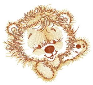 Hello from Africa embroidery design