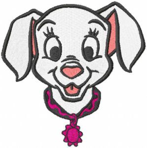 Smiling Patch embroidery design