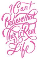 I can't believe that this is real life embroidery design