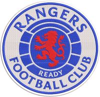 Rangers football club classic logo embroidery design