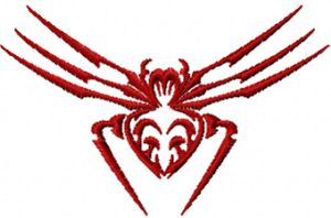 Spider 3 embroidery design
