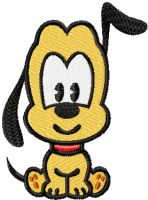 Pluto mini 1  embroidery design