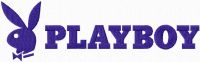 Playboy logo embroidery design