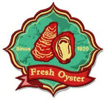 Fresh oyster logo