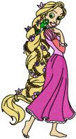 Tangled Beautiful  embroidery design