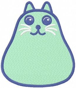 Mr. Mittens embroidery design