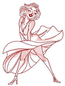 We are all of us stars and we deserve to twinkle 2 embroidery design