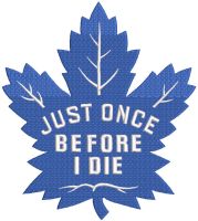 Toronto Maple Leafs Just Once embroidery design