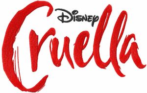 Cruella logo embroidery design