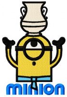 Balancing Minion 2 embroidery design