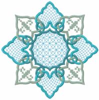 Wind embroidery design