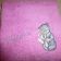 Pink towel embroidered with tatty teddy