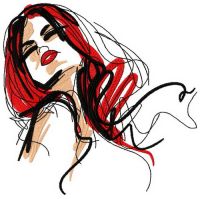 Born to be free embroidery design