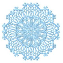 Lace doily 5 embroidery design