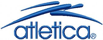Atletica Logo machine embroidery design