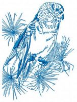 Tropical paradise 4 embroidery design