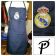 Embroidered Real Madrid logo on apron