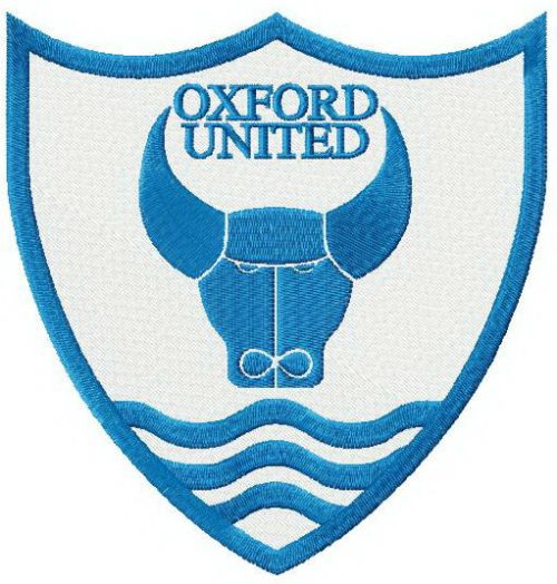 Oxford United F.C. logo machine embroidery design