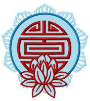 Lotus 2 embroidery design