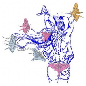 Never stop dreaming 2 embroidery design