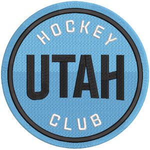 Utah Mammoth Primary Logo 2025 embroidery design