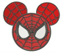 Spider Mickey embroidery design