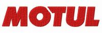 Motul alternative logo embroidery design