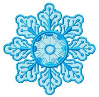 Snowflake 4 embroidery design