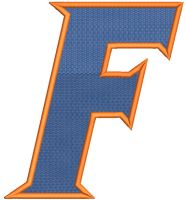 Florida Gators Secondary logo embroidery design