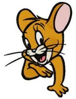 Shy Jerry embroidery design