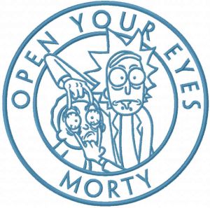 Open your eyes morty