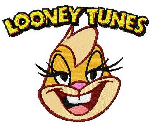 Lola Looney Tunes 3 machine embroidery design