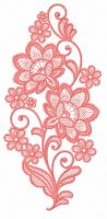 Lace flower 14 embroidery design