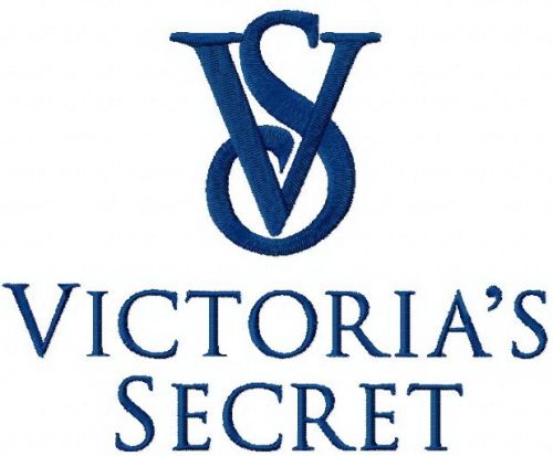 Victoria's Secret machine embroidery design